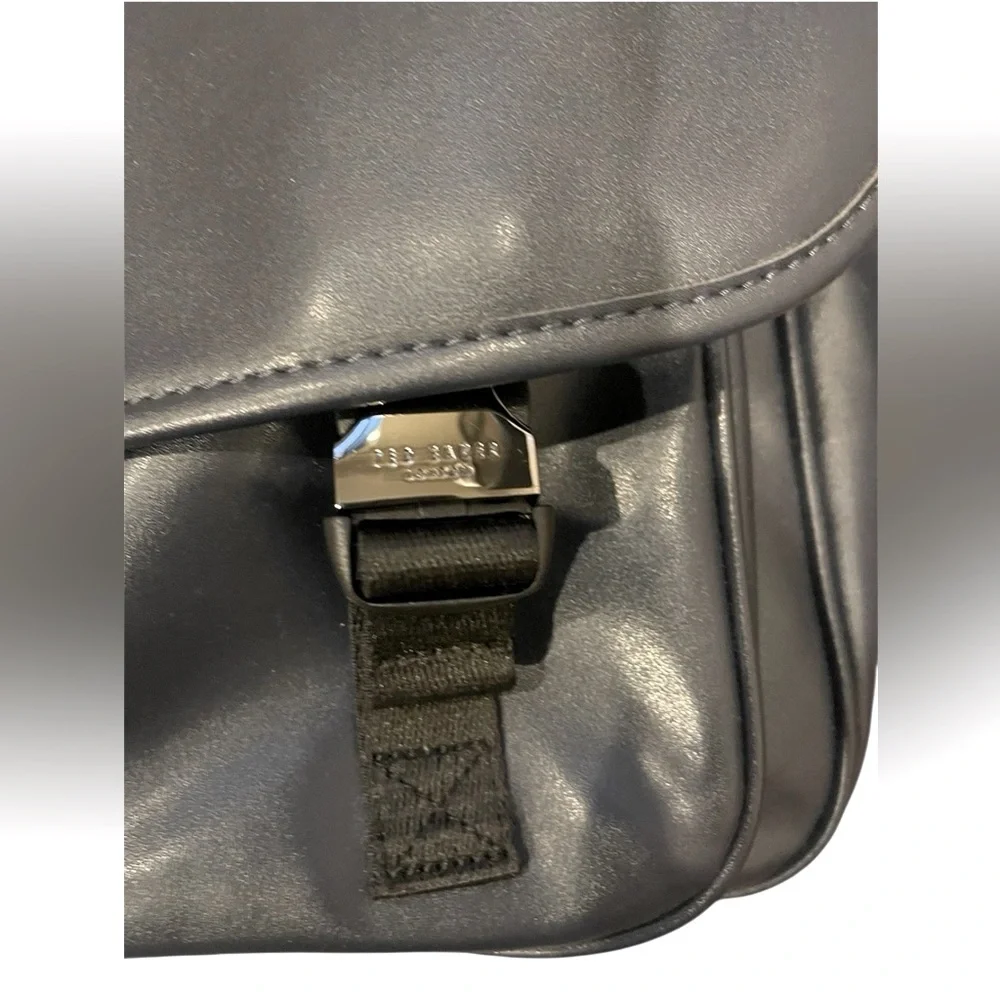 Ted Baker London Messenger Laptop Crossbody Shoulder Bag Briefcase Navy